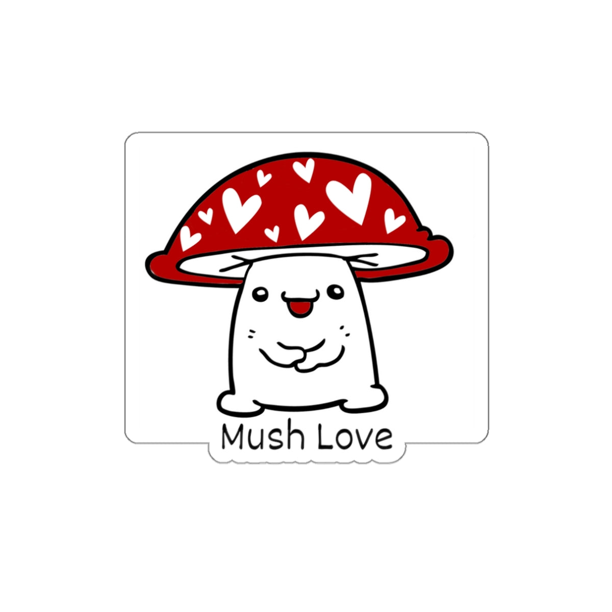 Mush Love Die-Cut Stickers