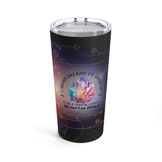 Crystal Goddess Tumbler 20oz