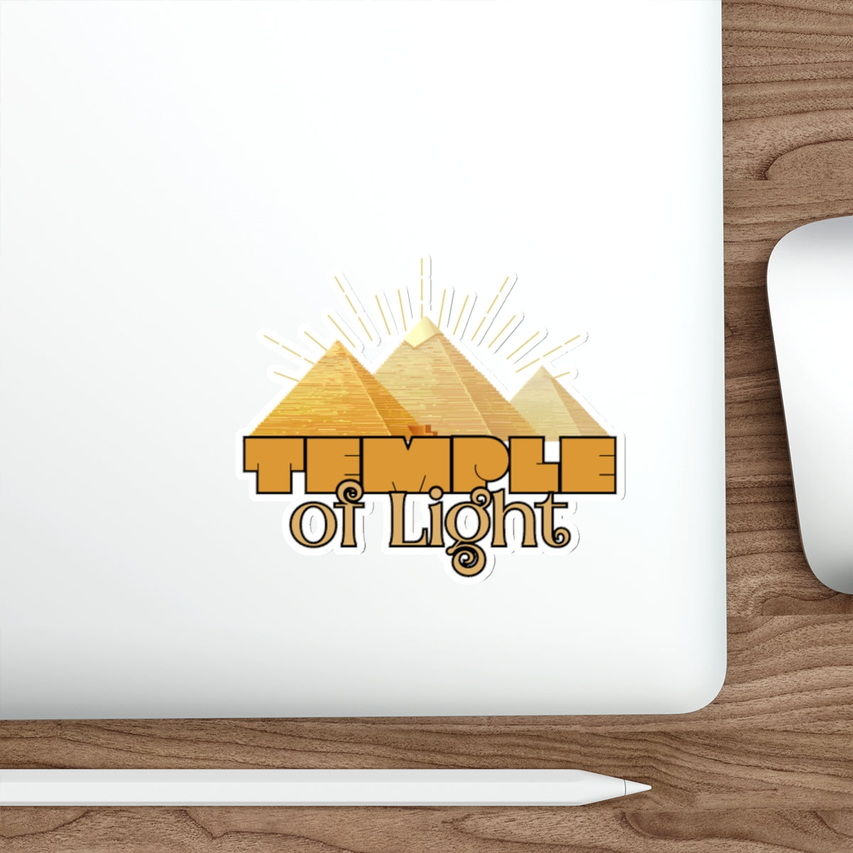 Temple of Light Die-Cut Stickers