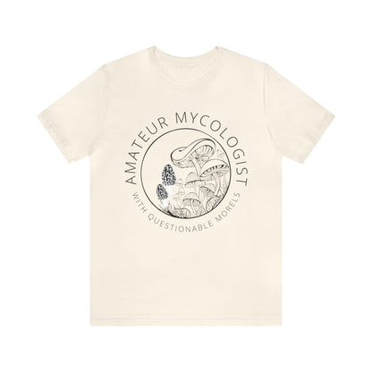 Amateur Mycologist Unisex Jersey Short Sleeve Tee