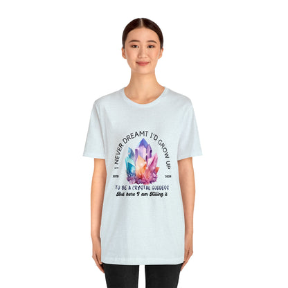 Crystal Goddess Unisex Jersey Short Sleeve Tee