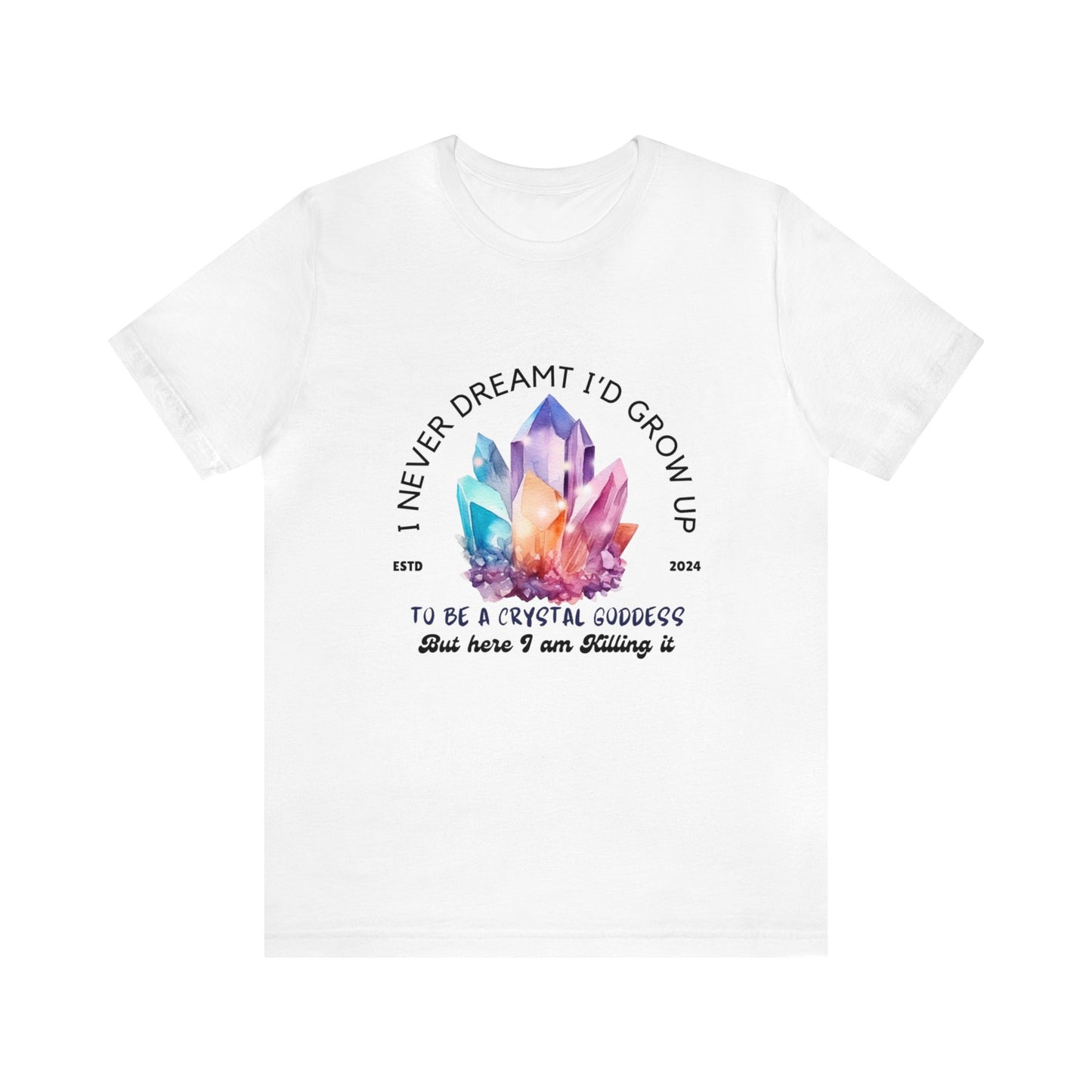 Crystal Goddess Unisex Jersey Short Sleeve Tee