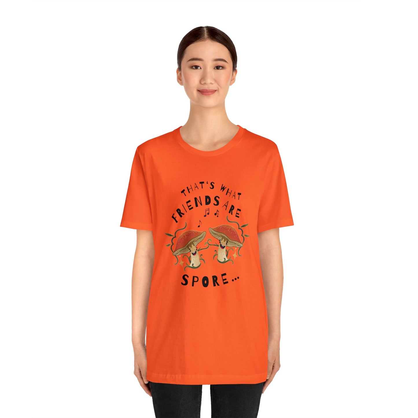 That's What Friend's are Spore! Unisex Jersey Short Sleeve Tee