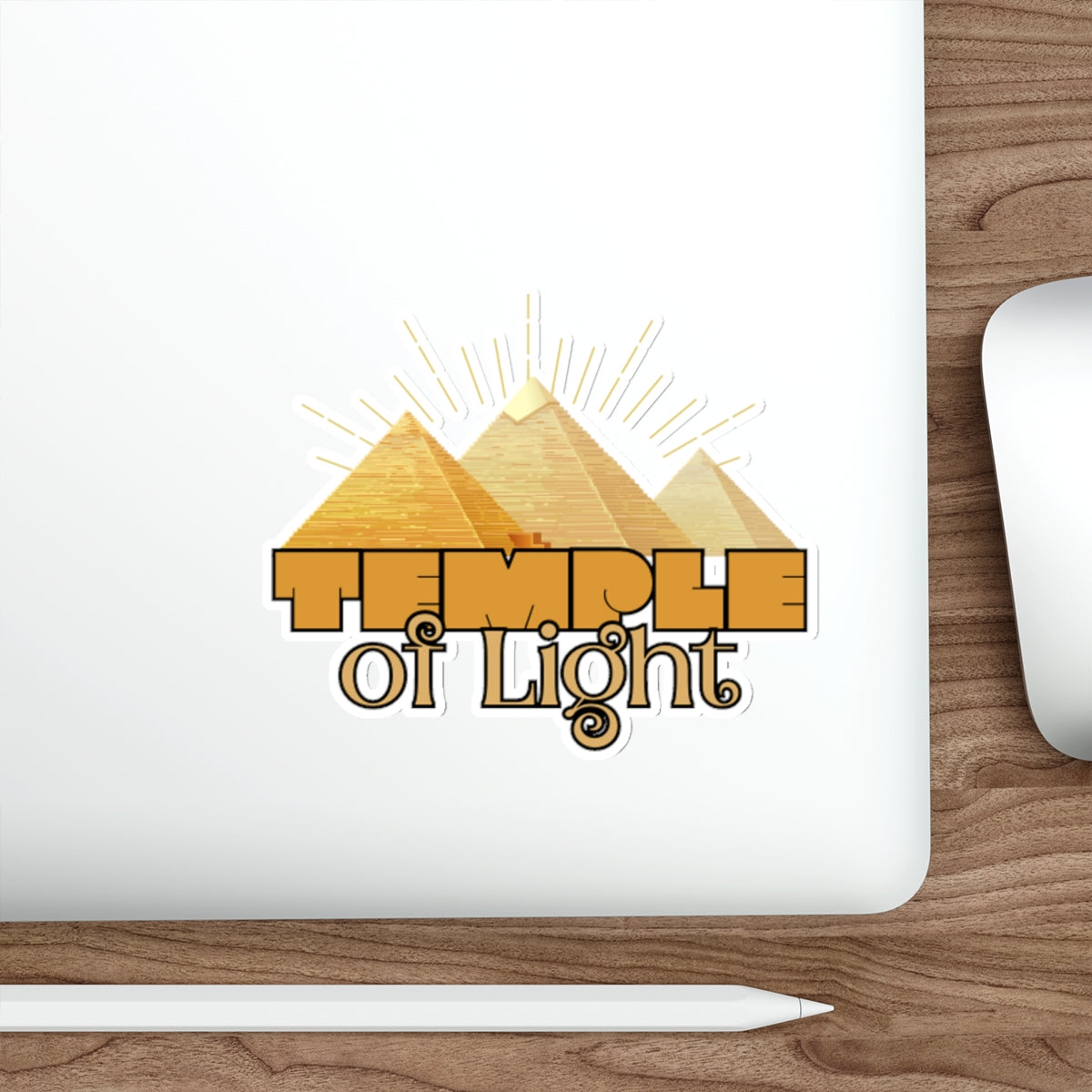 Temple of Light Die-Cut Stickers