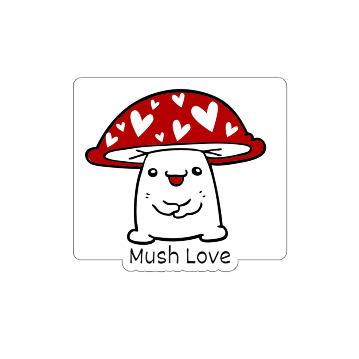 Mush Love Die-Cut Stickers