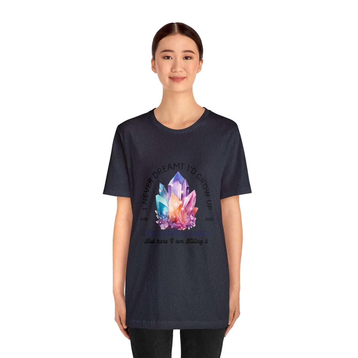 Crystal Goddess Unisex Jersey Short Sleeve Tee