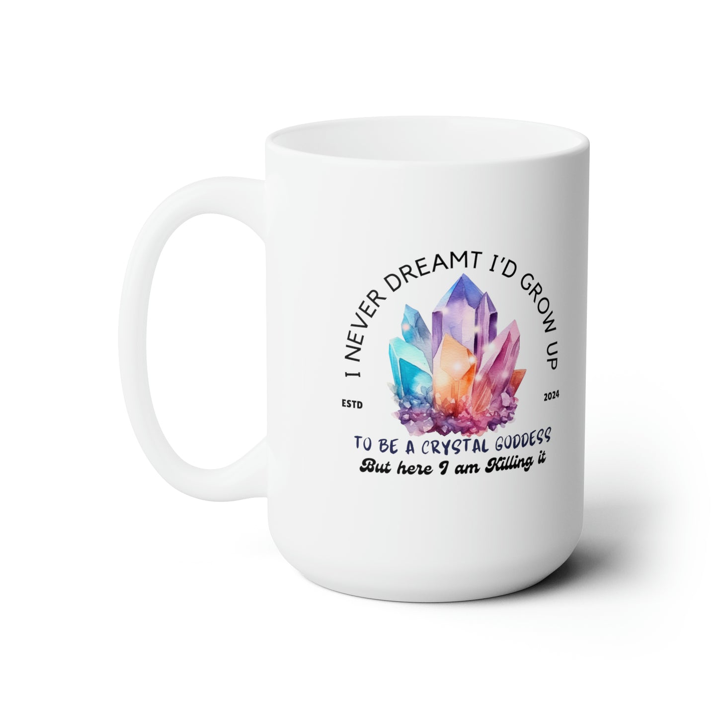 Crystal Goddess Ceramic Mug 15oz