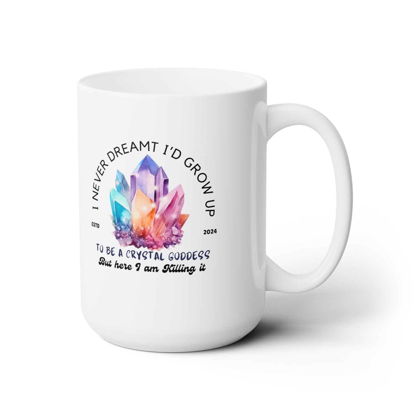 Crystal Goddess Ceramic Mug 15oz