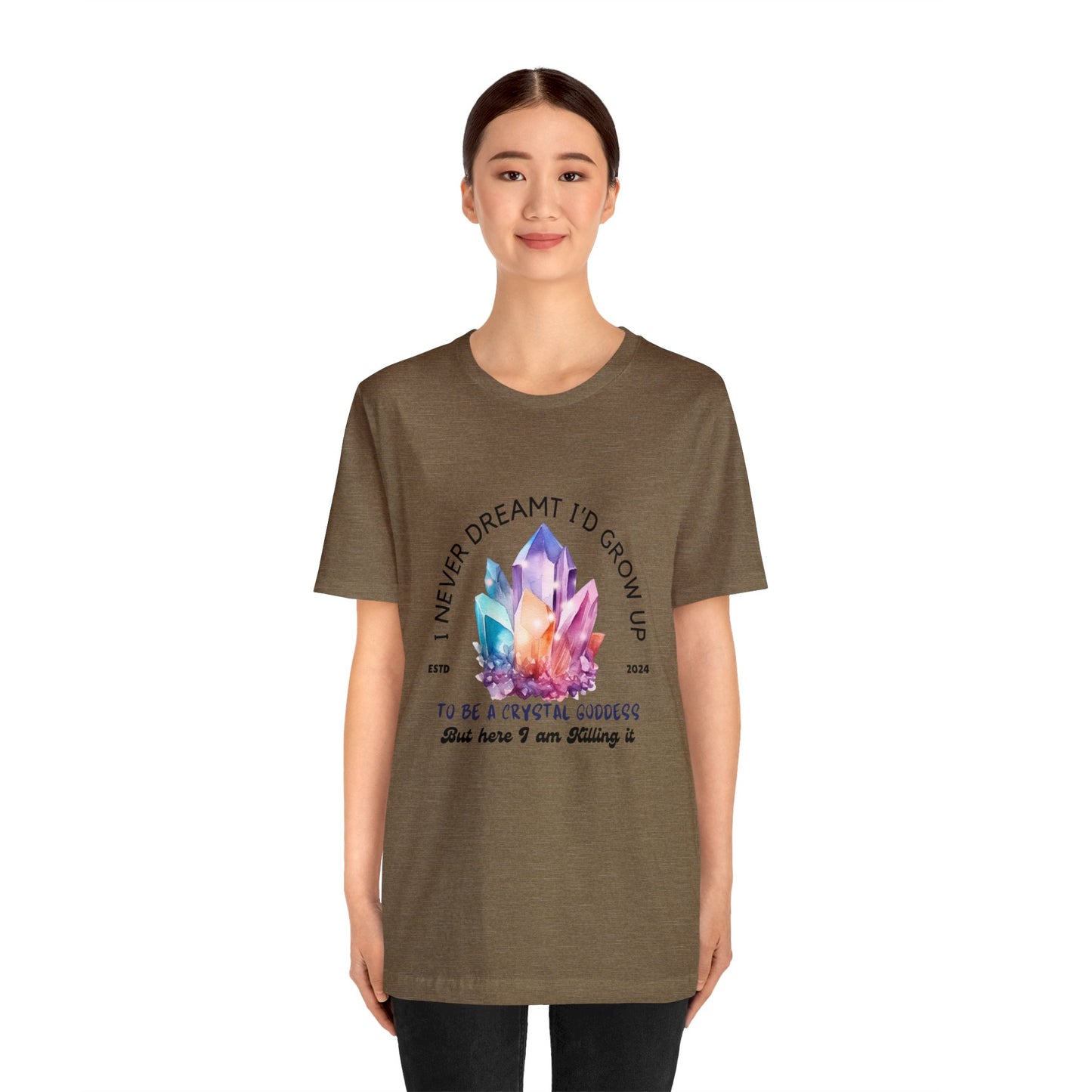 Crystal Goddess Unisex Jersey Short Sleeve Tee